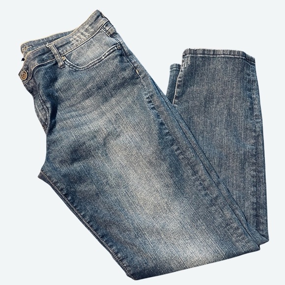 Kut from the Kloth Kara Boyfriend Dark Wash Denim Jeans SZ 12 - Picture 1 of 10